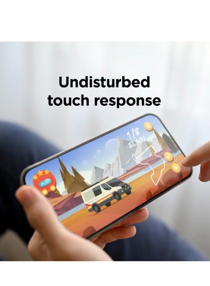 Beyox Tempered Screen Protector for Samsung Galaxy A06 | Tempered Glass Screen Protector 9H Hardness Anti Fingerprint Scratch Resistant Glass - Image 4